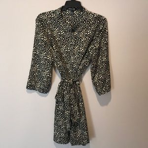 Forever 21 Black and Tan belted dress